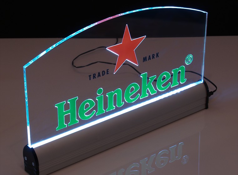 Heineken Edgelit Sign